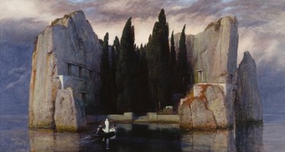 Het dodeneiland door Arnold Böcklin